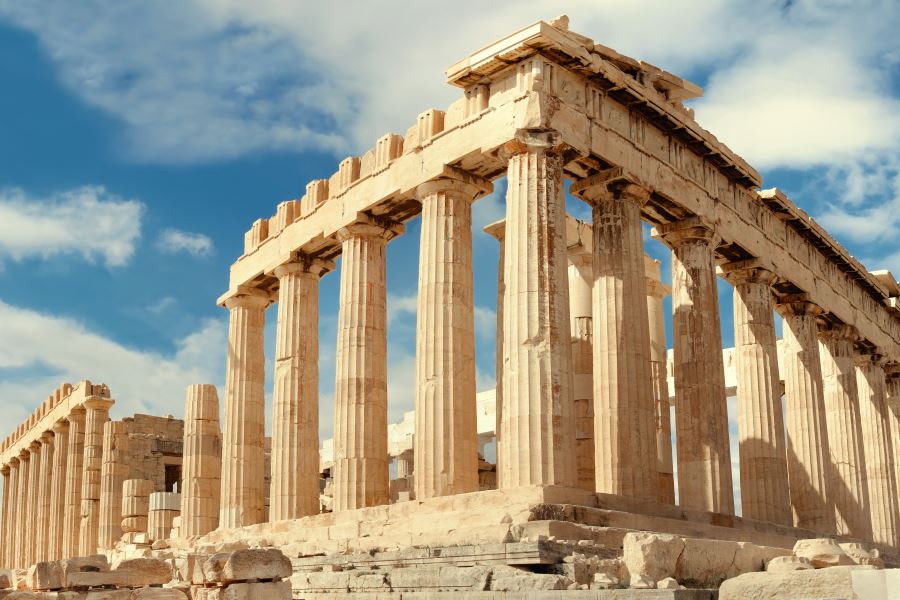 See the Parthenon in Athens